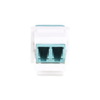 StarTech.com DMFKSLCLCCOUPLER LC to LC Fiber Keystone Coupler ds:7ce05f60
