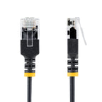 StarTech.com N6APATUTP34BKS15CM 15cm Black Ultra Slim CAT6a Cable ds:aafbfe3a