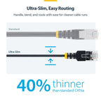 StarTech.com N6APATUTP34BKS2M 2m Ultra Slim CAT6a Ethernet Cable ds:a285c976