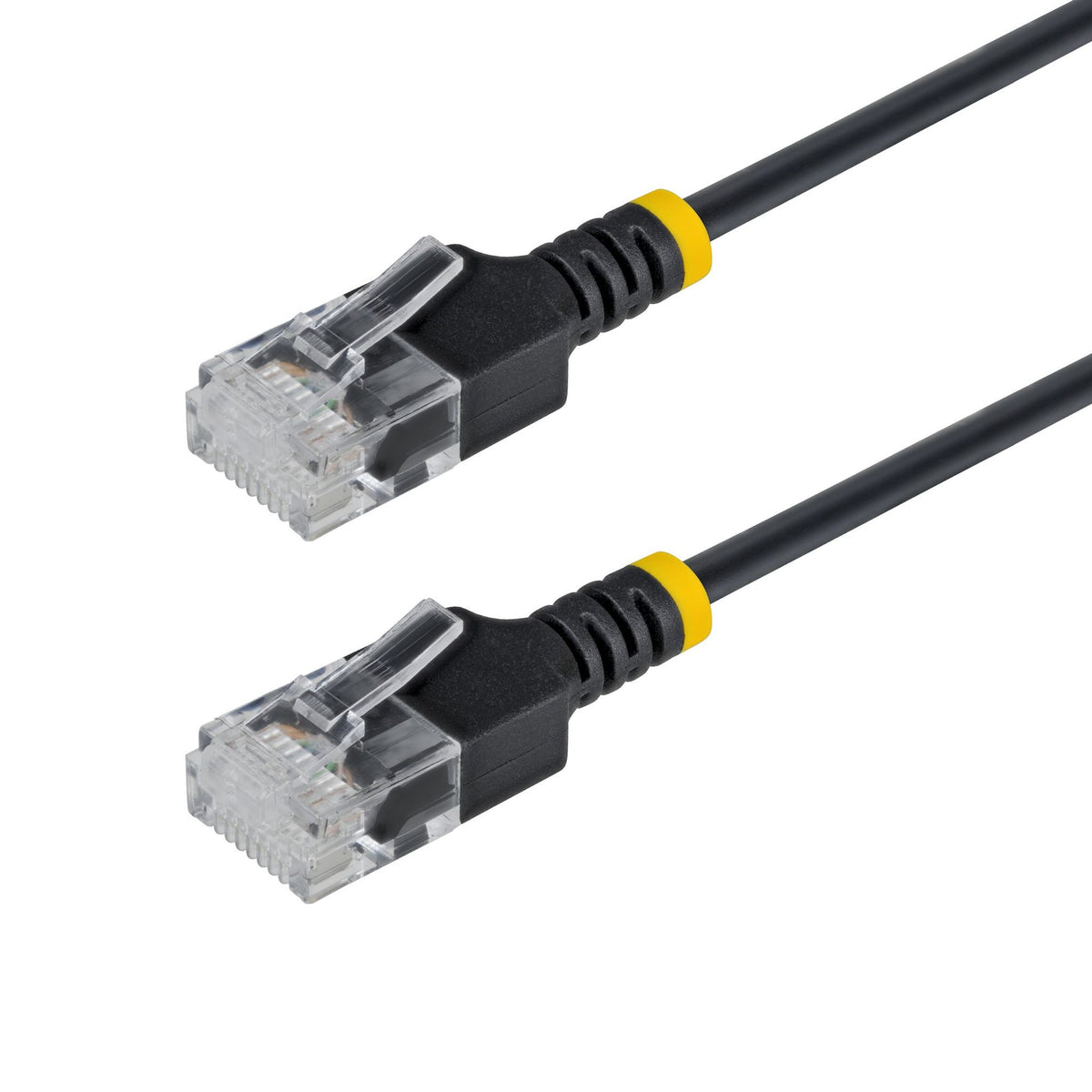 StarTech.com N6APATUTP34BKS50CM 50cm Black Ultra Slim CAT6a Cable ds:ef0eb3a4