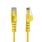 StarTech.com N6PAT150CMYLS 1.5m Yellow Slim CAT6 Ethernet Cable ds:3a6c902e