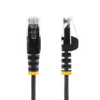 StarTech.com N6PAT200CMBKS 2m Slim CAT6 Patch Cord Black ds:43e89a1b