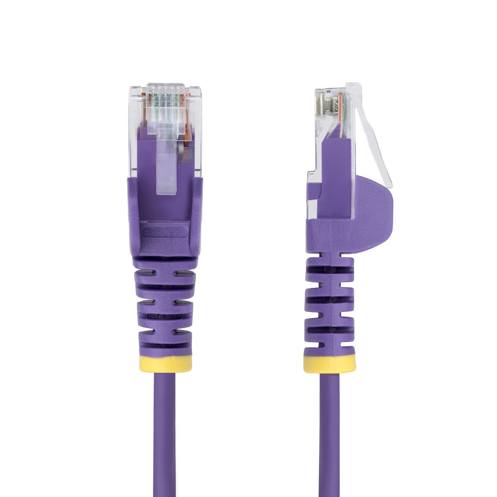 StarTech.com N6PAT200CMPLS 2m Purple Slim CAT6 Ethernet Cable ds:789e085d
