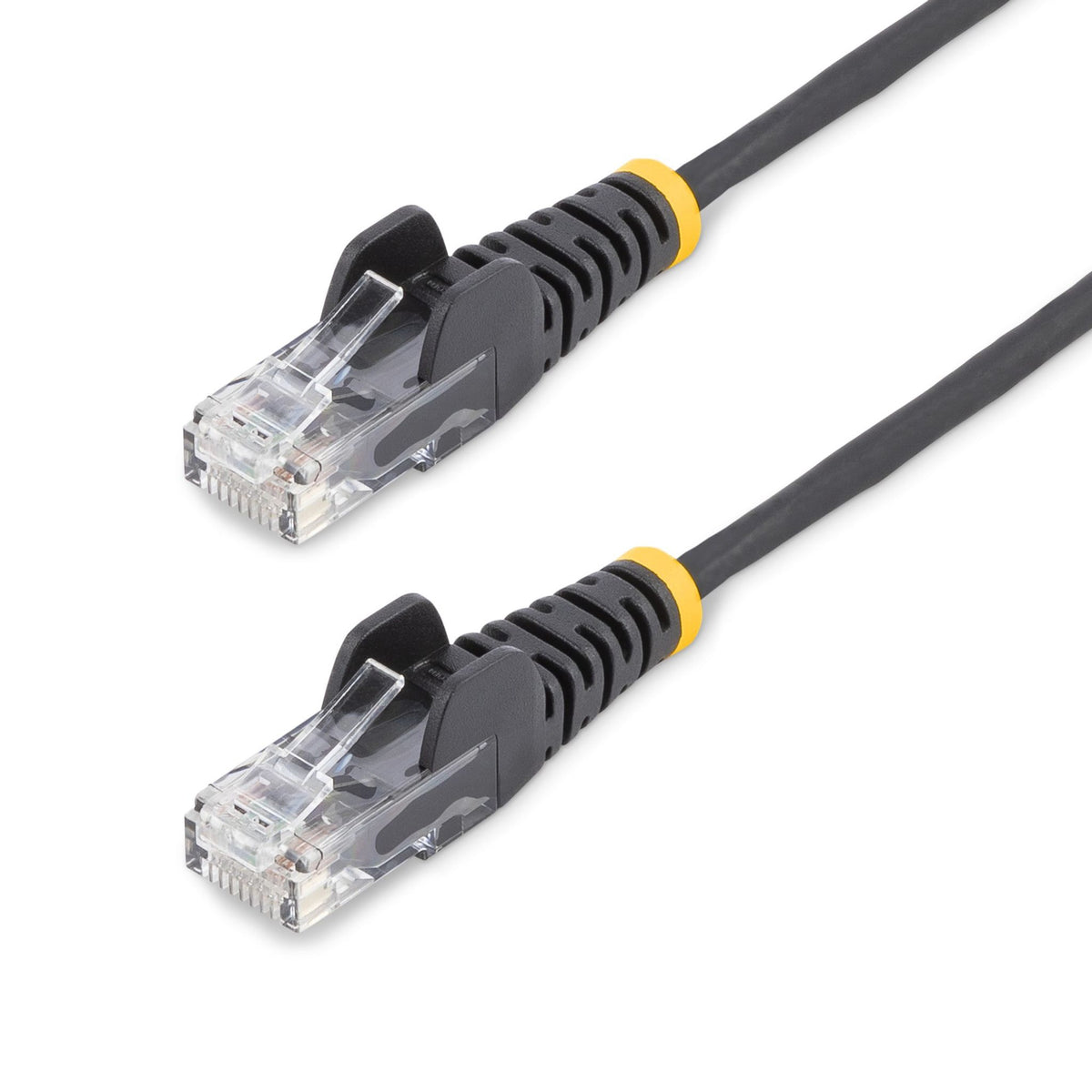 StarTech.com N6PAT250CMBKS 2.5m Slim CAT6 Patch Cable Black ds:3a3d1700