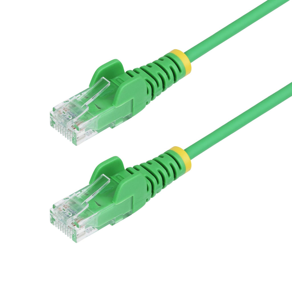 StarTech.com N6PAT250CMGNS 2.5m Green Slim CAT6 Ethernet Cable ds:6d11fcca
