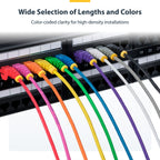 StarTech.com N6PAT300CMYLS 3m Yellow Slim CAT6 Ethernet Cable ds:7cb16bb7