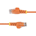 StarTech.com N6PAT50CMORS 50cm Orange Slim CAT6 Ethernet Cable ds:52235ae8