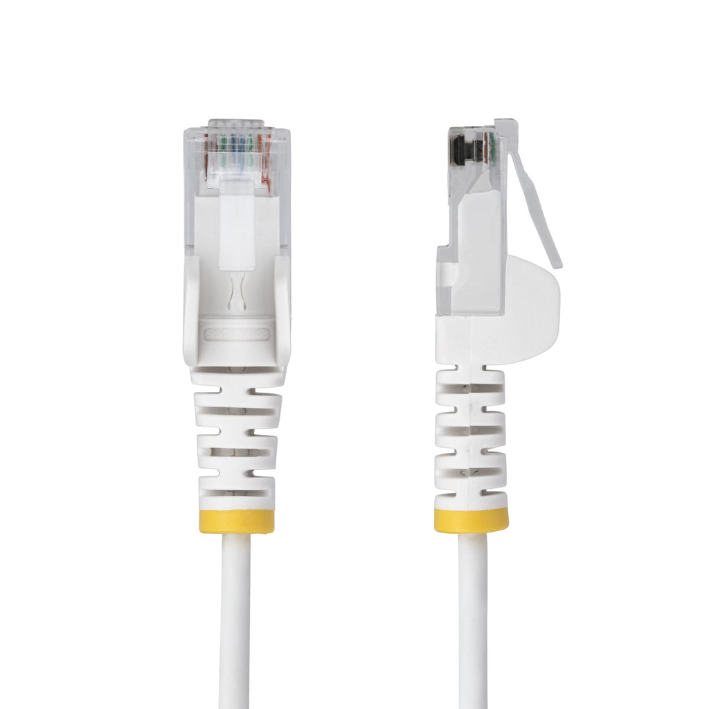 StarTech.com N6PAT50CMWHS 50cm White Slim CAT6 Ethernet Cable ds:5a42f99f