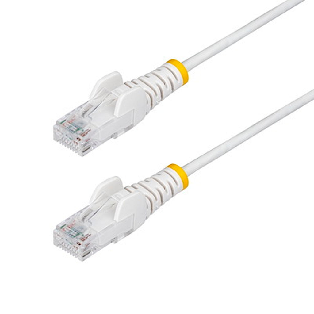 StarTech.com N6PAT50CMWHS 50cm White Slim CAT6 Ethernet Cable ds:e0c6ea21