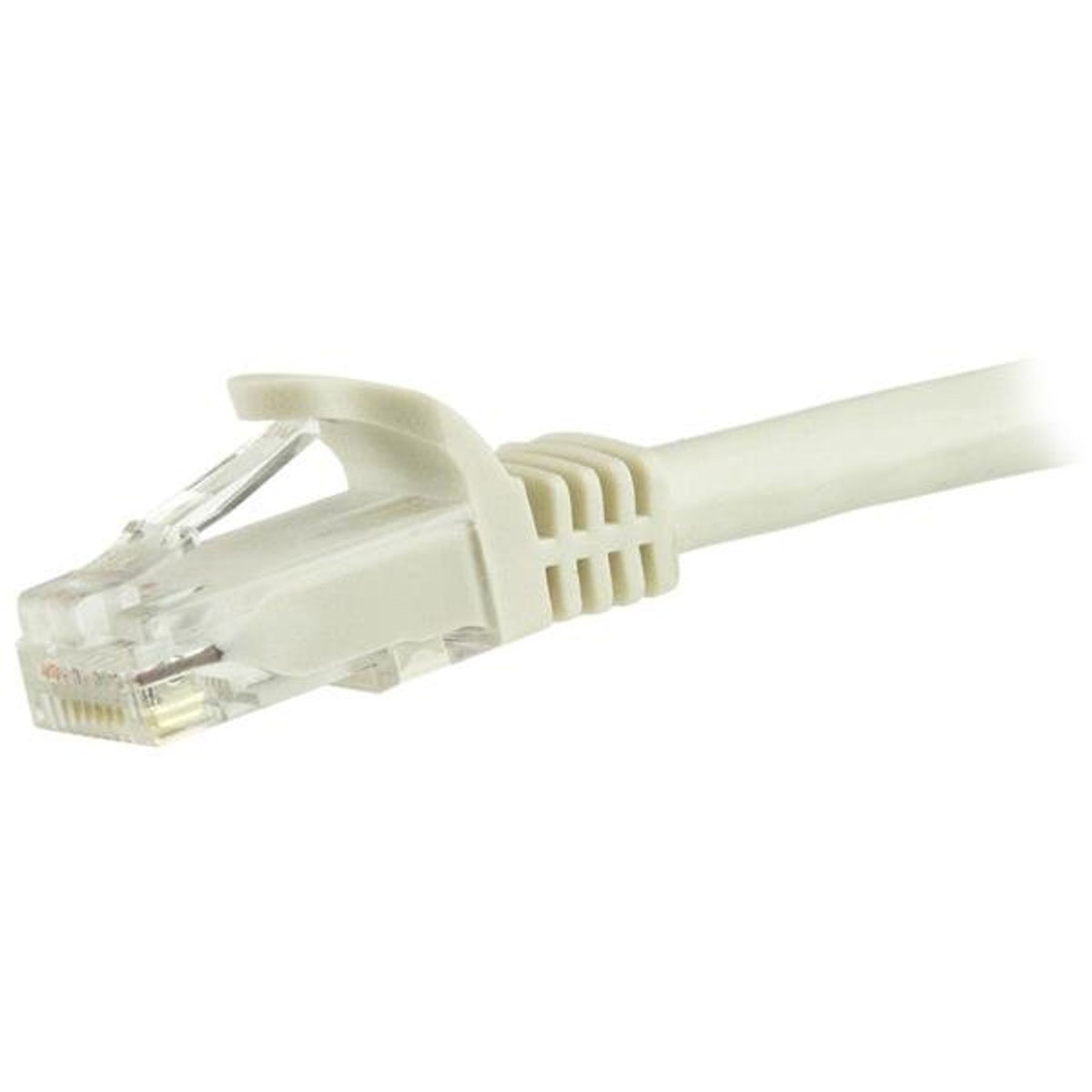 StarTech.com N6PATC3MWH 3m White Cat6 Snagless Ethernet Cable ds:b51e4aa7