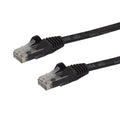 StarTech.com N6PATC50CMBK 50cm Black Cat6 Snagless Ethernet Cable ds:31e90330