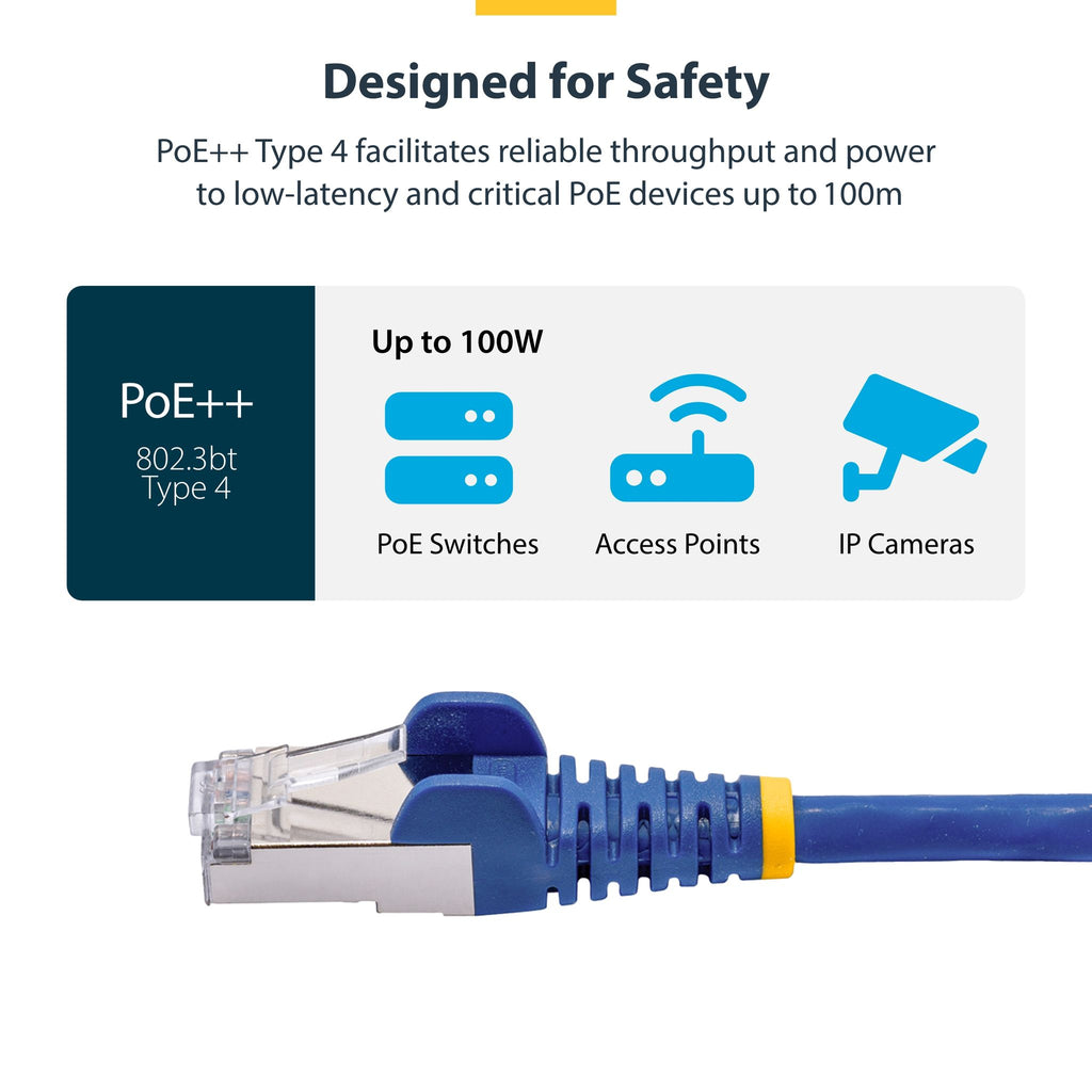 StarTech.com NLBL-1M-CAT8-PATCH 1m CAT8 Ethernet Cable ds:ee3aa1ed
