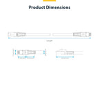StarTech.com NLBL-2M-CAT8-PATCH 2m CAT8 Ethernet Cable ds:d20f9bb9