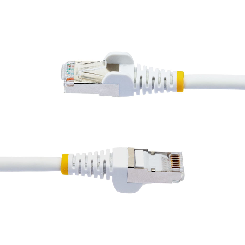 StarTech.com NLWH-50C-CAT6A-PATCH 50cm CAT6a Ethernet Cable White ds:c08ae42f
