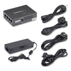 StarTech.com POEINJ4G 4 Port Gigabit PoE+ Injector ds:56cff8d6