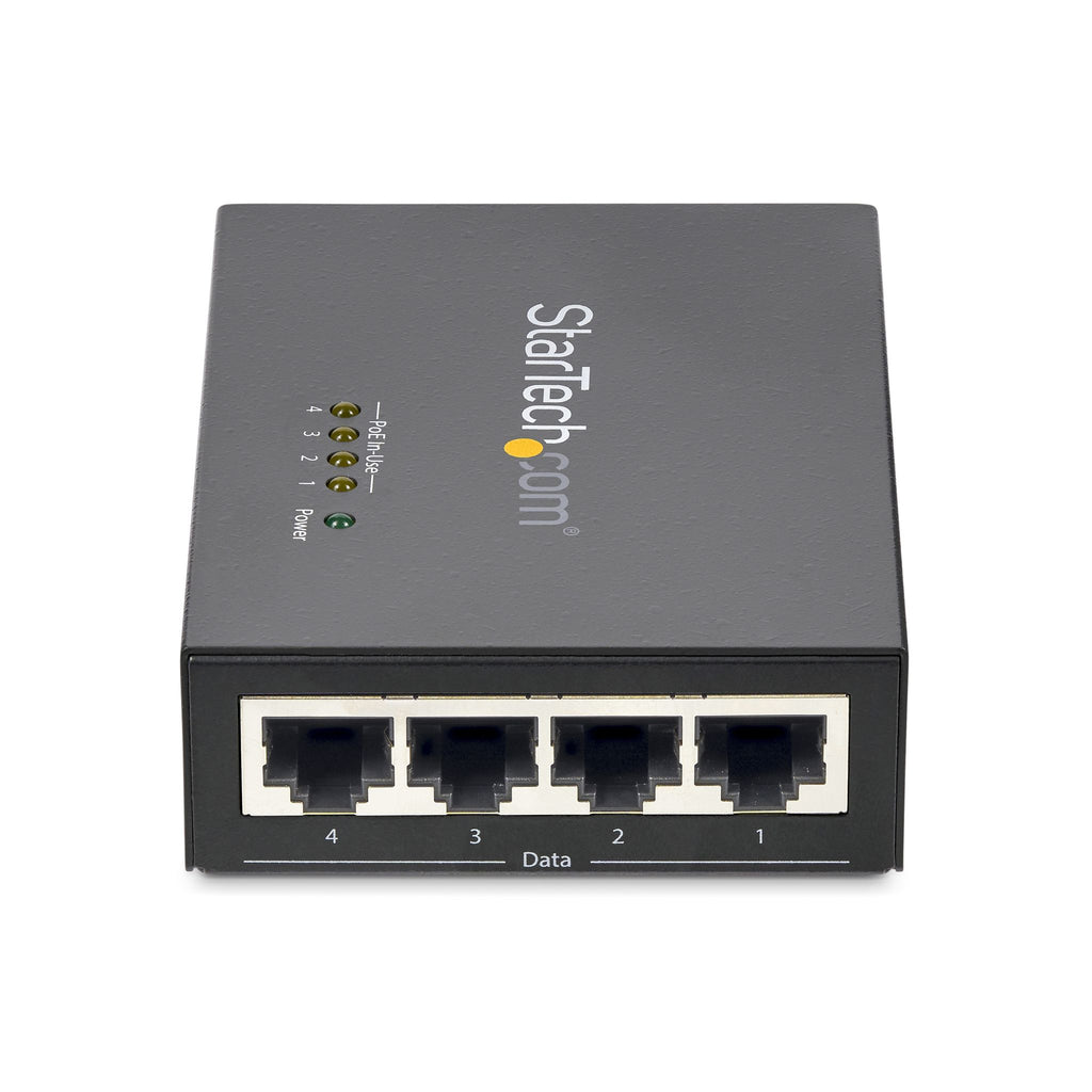 StarTech.com POEINJ4G 4 Port Gigabit PoE+ Injector ds:e18d66bc