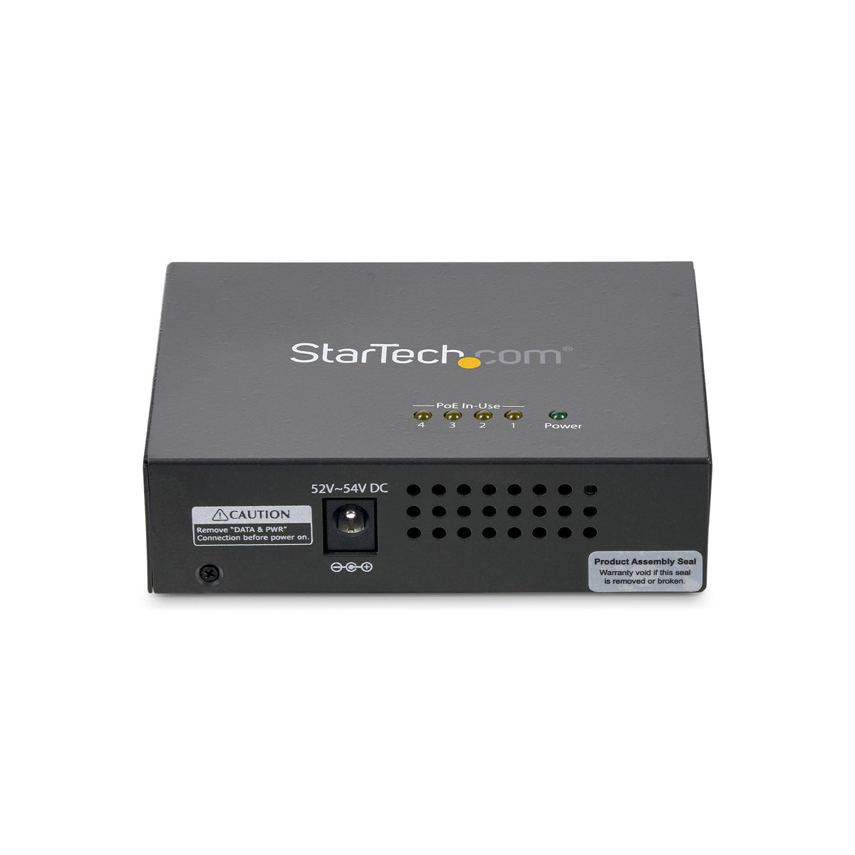 StarTech.com POEINJ4G 4 Port Gigabit PoE+ Injector ds:f7a25781