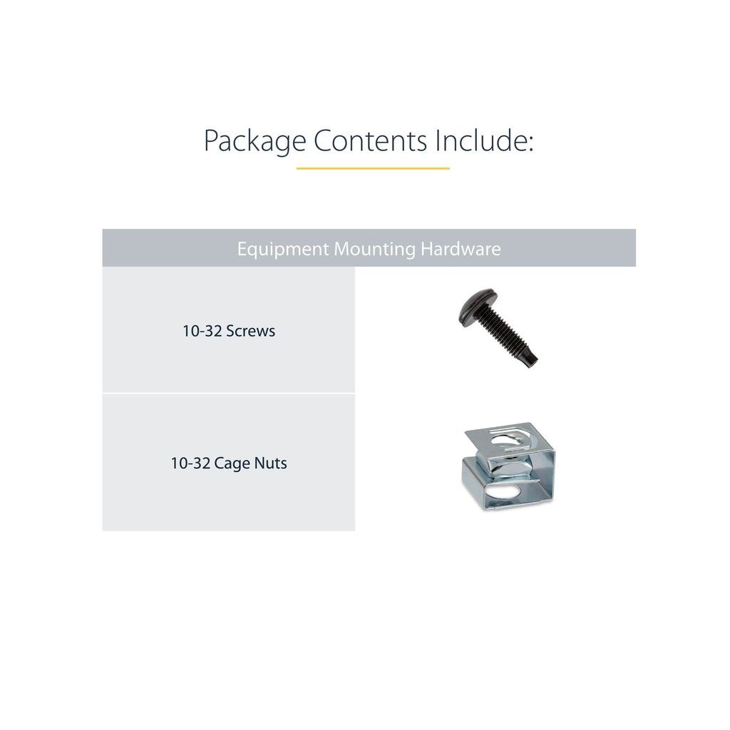 StarTech.com RDA2U 4in 2U Server Rack Depth Extender Adapter Kit ds:9ef7db76