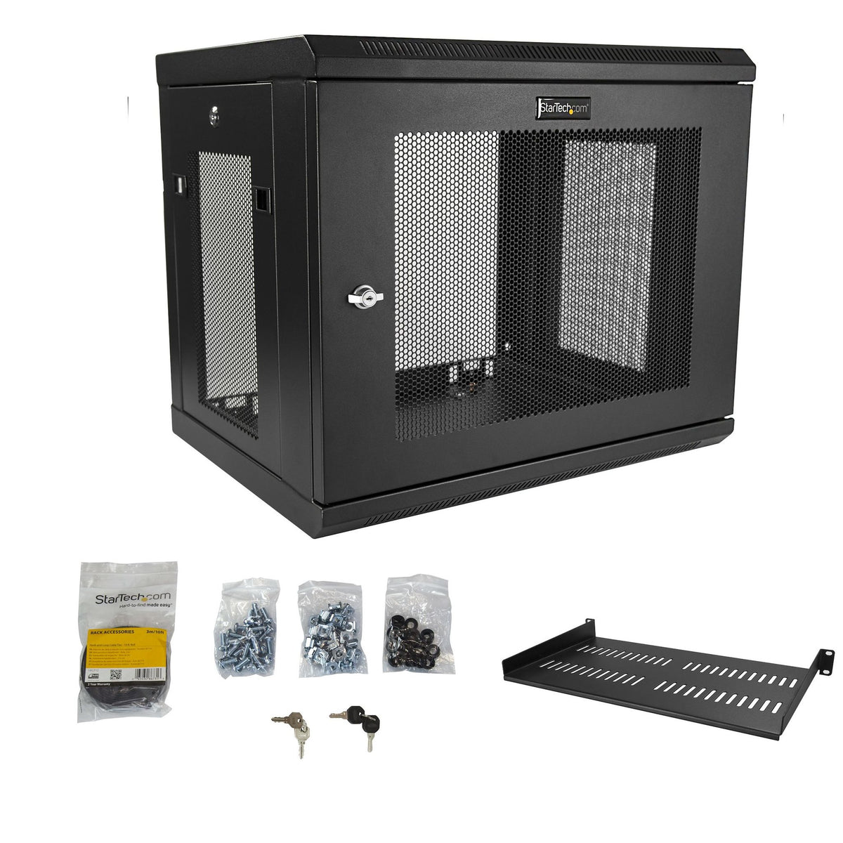 StarTech.com RK9WALM 9U Wall Mount Network Cabinet ds:f4c5fbde
