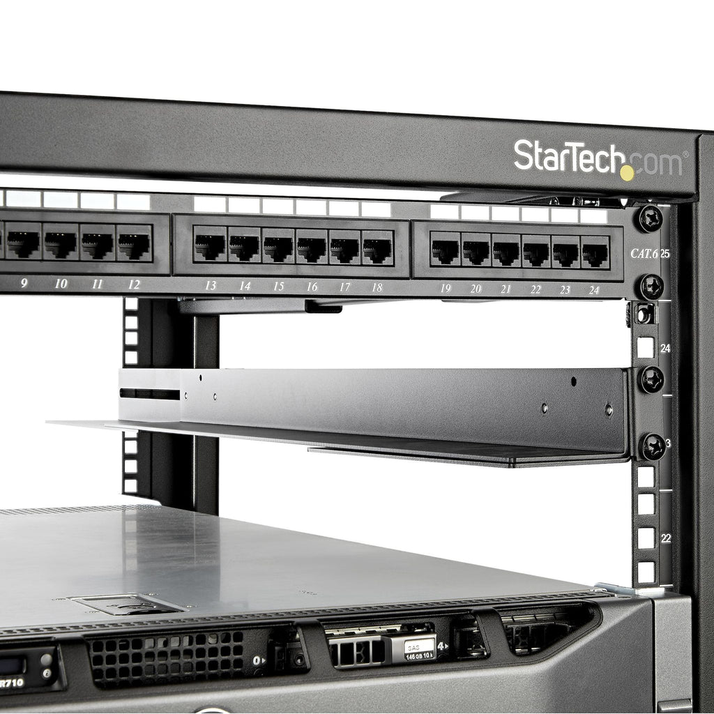 StarTech.com UNIRAILS1UB 1U 4 Post Server Rack Rails ds:e780512e