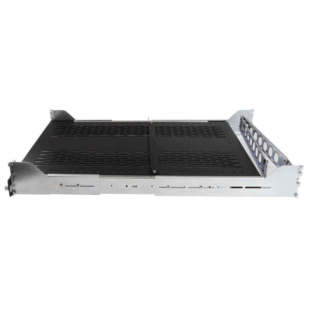 StarTech.com UNISLDSHF192 2U Vented Sliding Rack Shelf ds:fff0cfbf