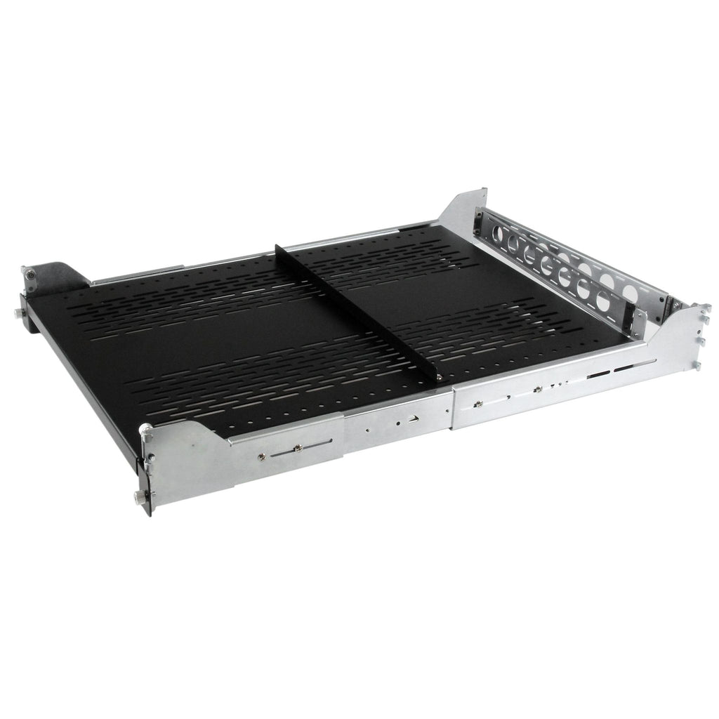 StarTech.com UNISLDSHF19M 2U Vented Sliding Rack Shelf ds:26499640