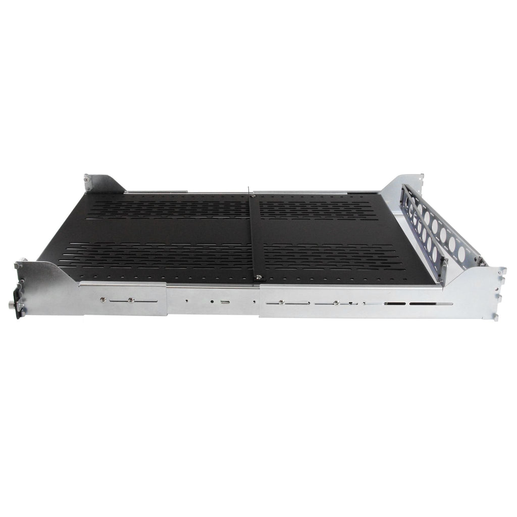 StarTech.com UNISLDSHF19M 2U Vented Sliding Rack Shelf ds:7148ebbb