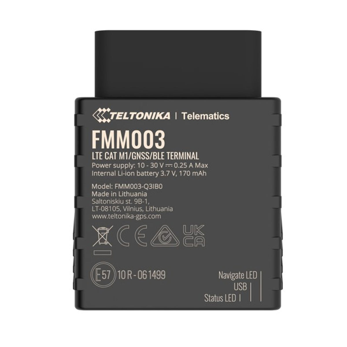 Teltonika FMM003 LTE CAT M1 OBD Tracker