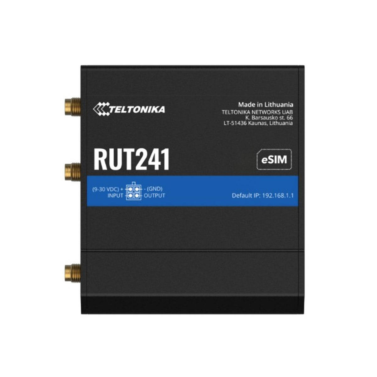 Teltonika RUT241 Industrial 4G LTE Cellular Router
