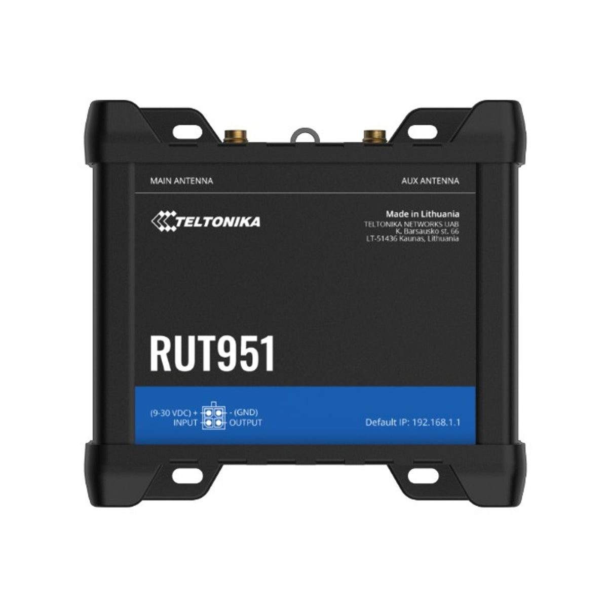 Teltonika RUT951 4G LTE Dual SIM Wi-Fi Industrial Cellular Router
