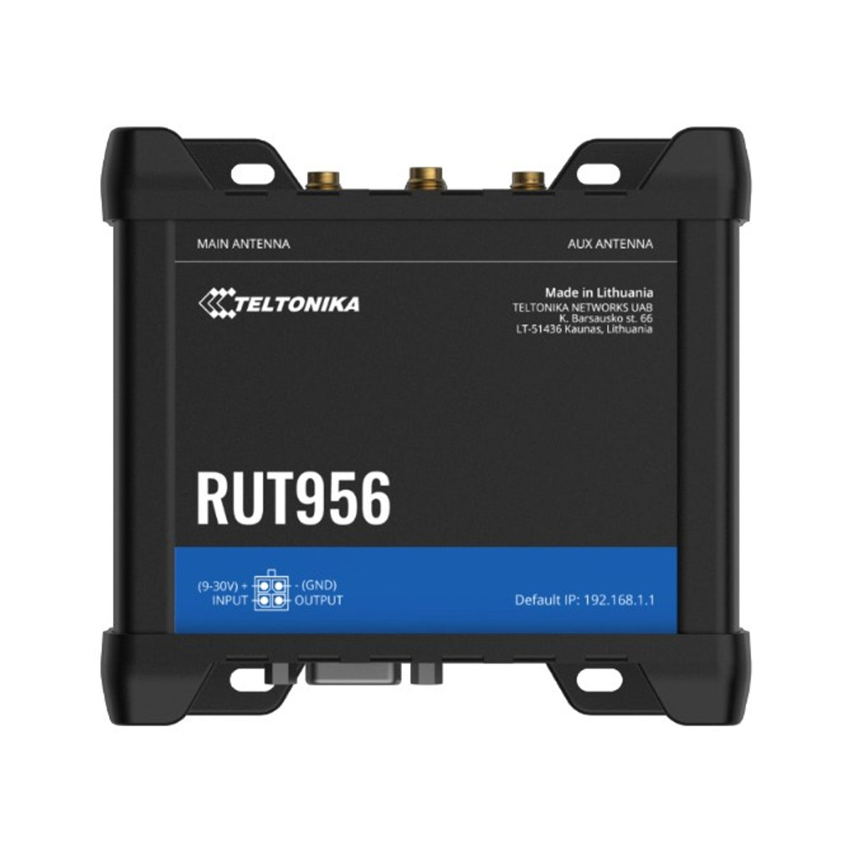 Teltonika RUT956 Dual-SIM 4G LTE Industrial Cellular Router