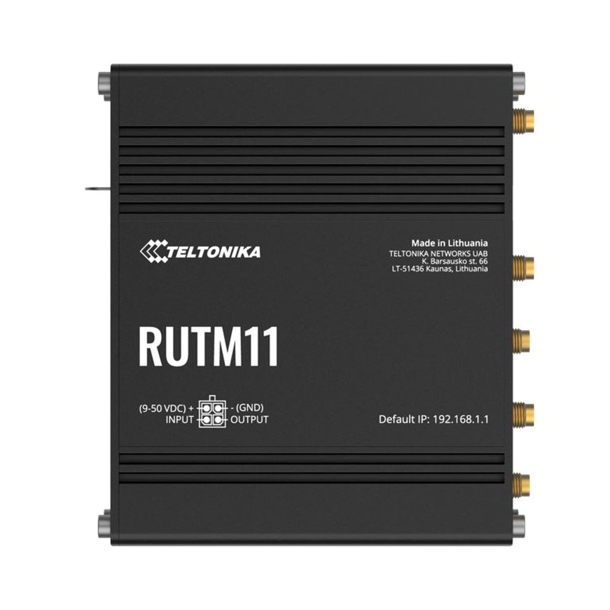 Teltonika RUTM11 Industrial 4G LTE Dual-band Wi-Fi Router