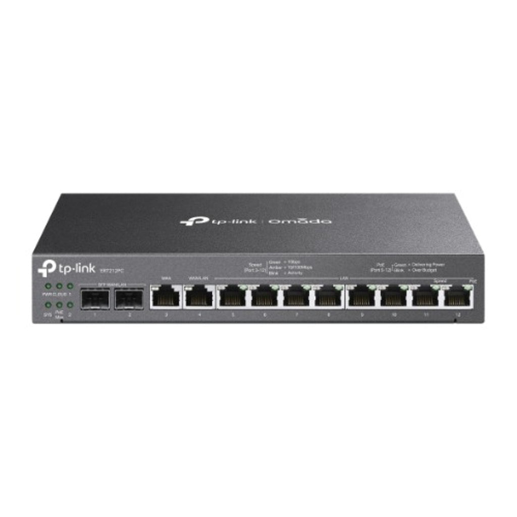 TP-Link ER7212PC 3-in-1 Gigabit VPN Router with 110W PoE Budget