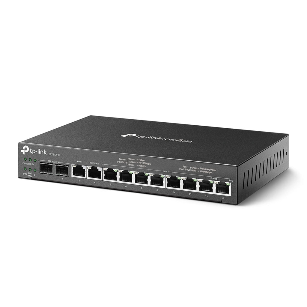 TP-Link ER7212PC 3-in-1 Gigabit VPN Router with 110W PoE Budget ds:a752605f