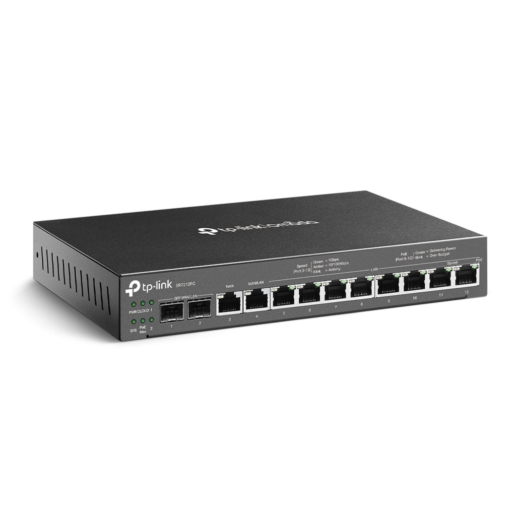TP-Link ER7212PC 3-in-1 Gigabit VPN Router with 110W PoE Budget ds:ab1bee84