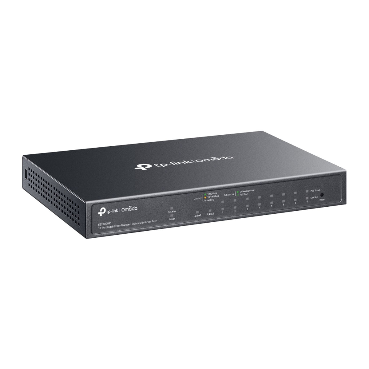 TP-Link ES210GMP 10-Port Gigabit Easy Managed PoE+ Switch ds:3bdffcfe
