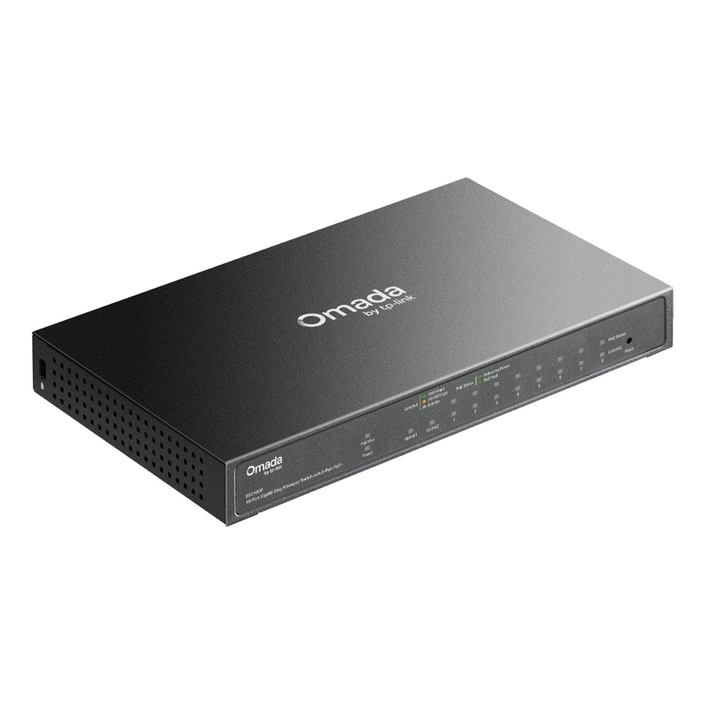 TP-Link ES210GP 10-Port Gigabit Easy Managed PoE+ Switch ds:a5fa4a35