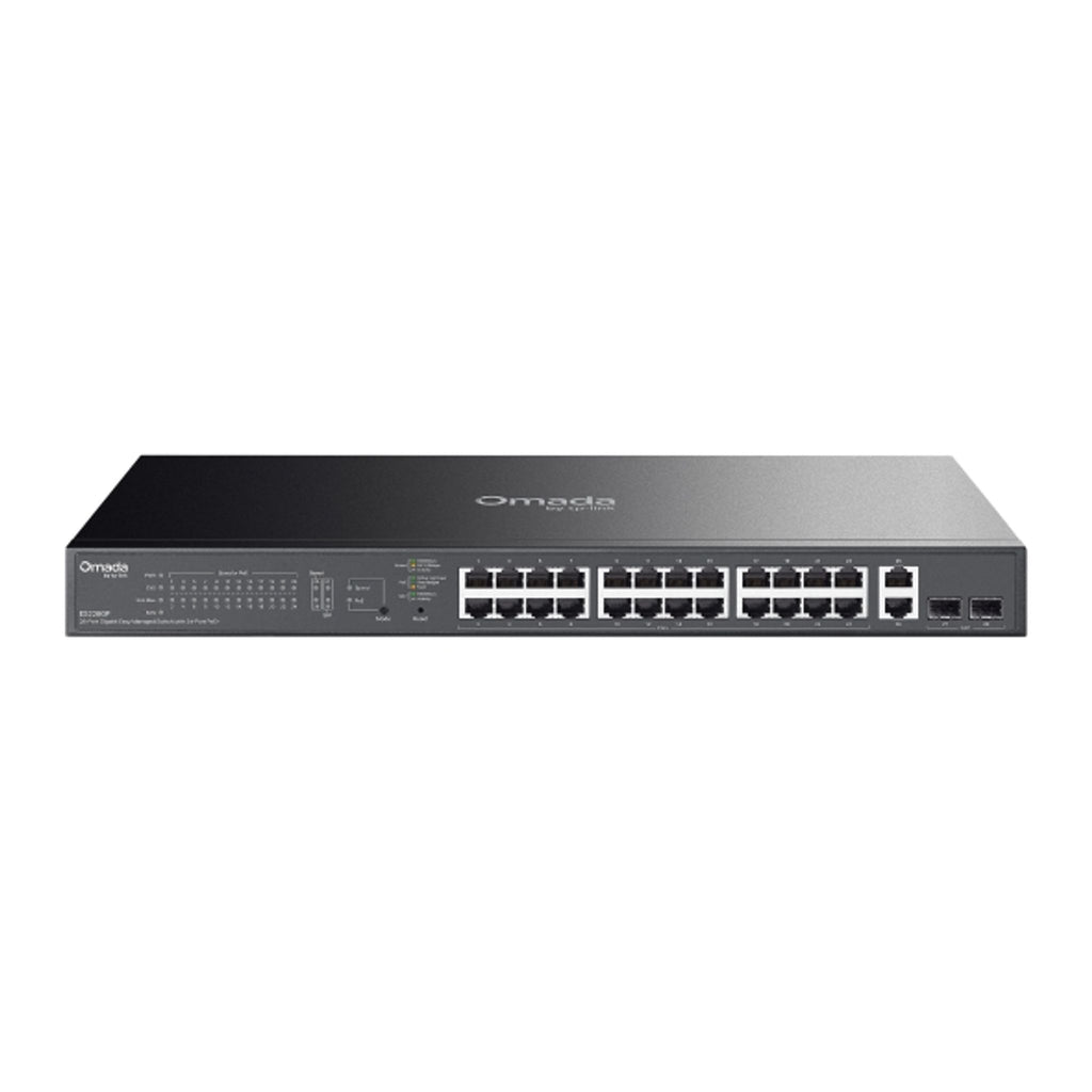 TP-Link ES228GP 28-Port Gigabit Easy Managed 24-Port PoE+ Switch