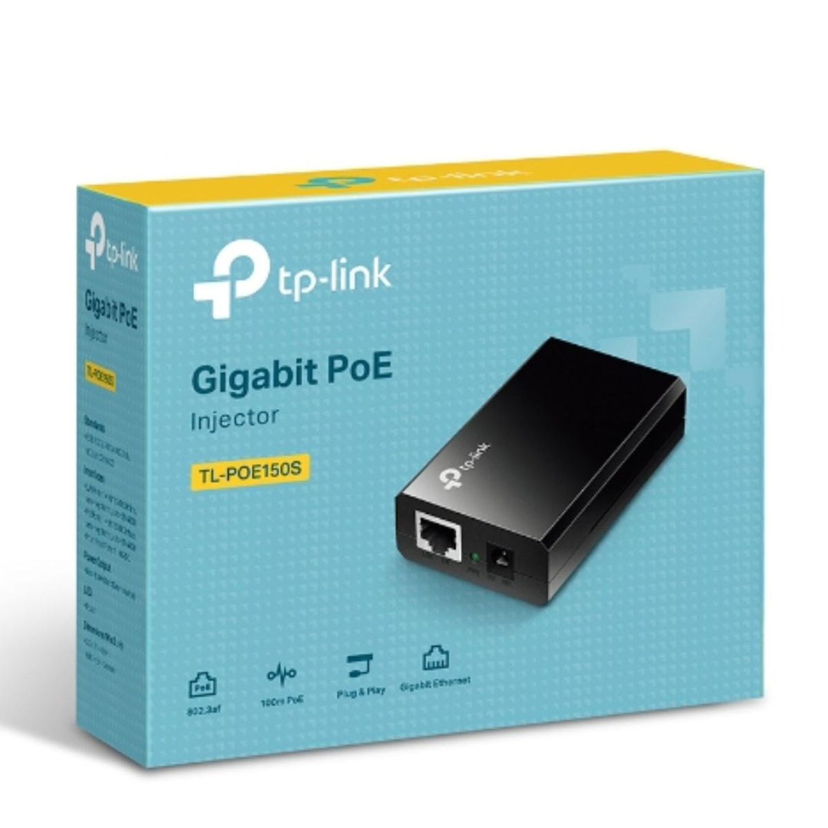 TP-Link POE150S Gigabit PoE Injector Adapter