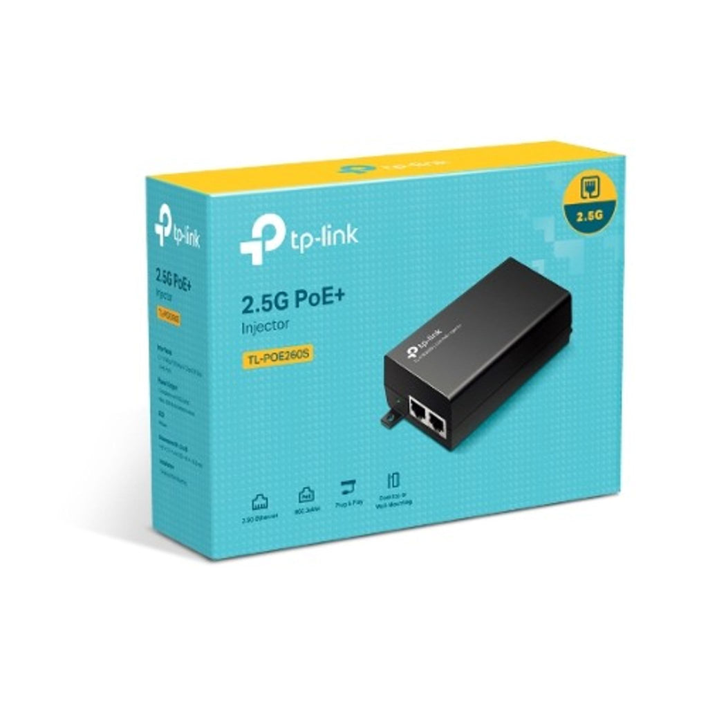 TP-Link POE260S 2.5G PoE+ Injector