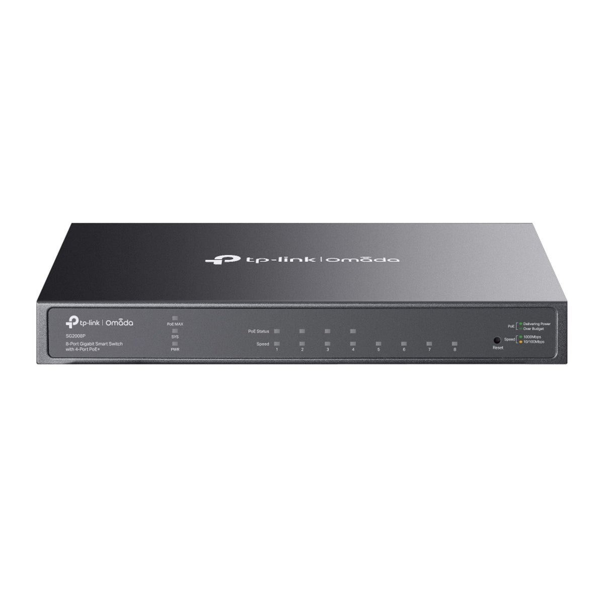TP-Link SG2008P 8-Port Gigabit Smart Switch with 4 PoE+ Ports ds:14fd8e9c