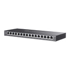 TP-Link SG2016P 16-Port Gigabit Smart Switch with 8-Port PoE+ ds:a340e8d6