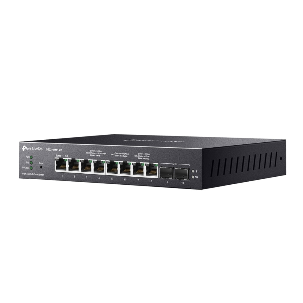 TP-Link SG2210XMP-M2 8-Port 2.5G PoE+ Smart Switch ds:76641373