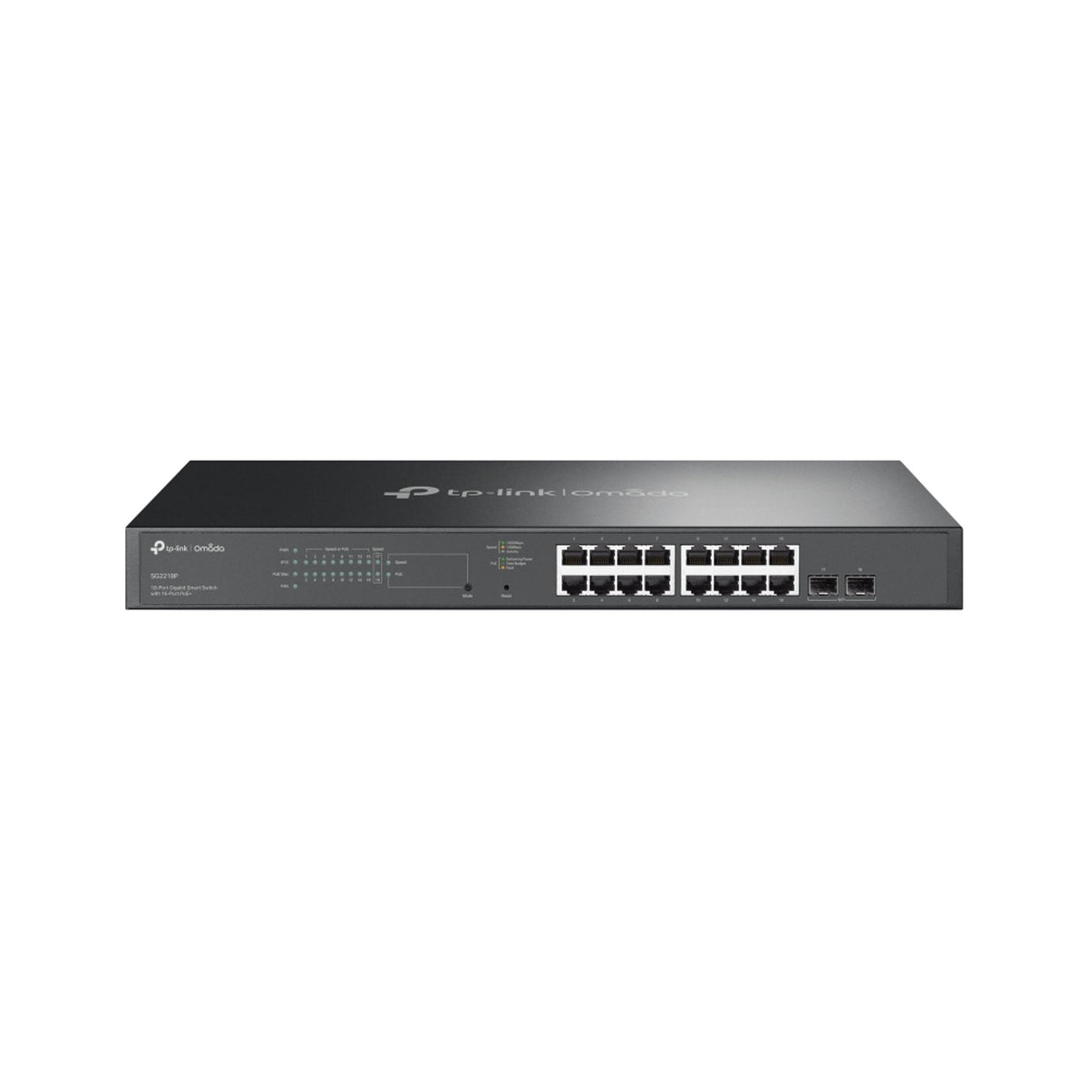 TP-Link SG2218P 18-Port Gigabit Smart Switch 16-Port PoE+ ds:70de49f7