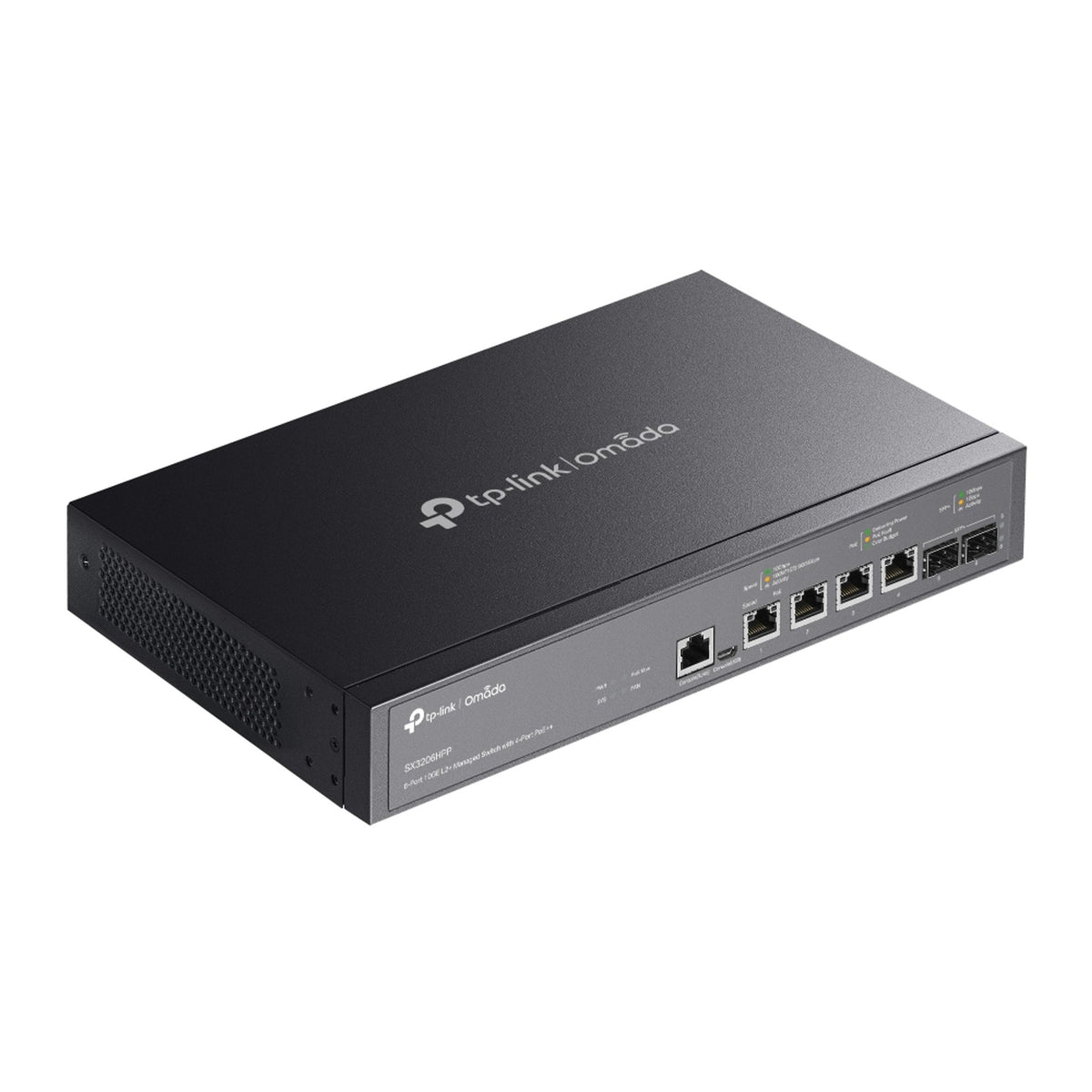 TP-Link SX3206HPP 6-Port 10GE Managed Switch with 4-Port PoE++ ds:82fe7eb4