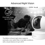 TP-Link Tapo C212 2K Wi-Fi Pan/Tilt Home Security Camera ds:21c6b566