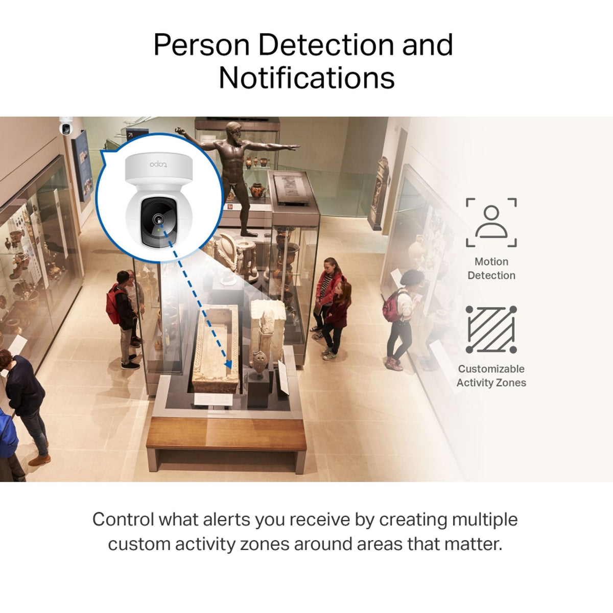 TP-Link Tapo C212 2K Wi-Fi Pan/Tilt Home Security Camera ds:ece71ac5
