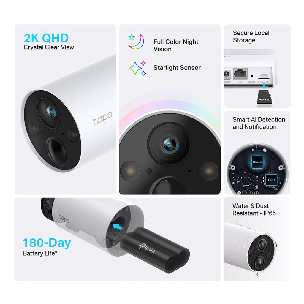 TP-Link Tapo C420 4MP Wire-Free Smart Camera ds:746c7233