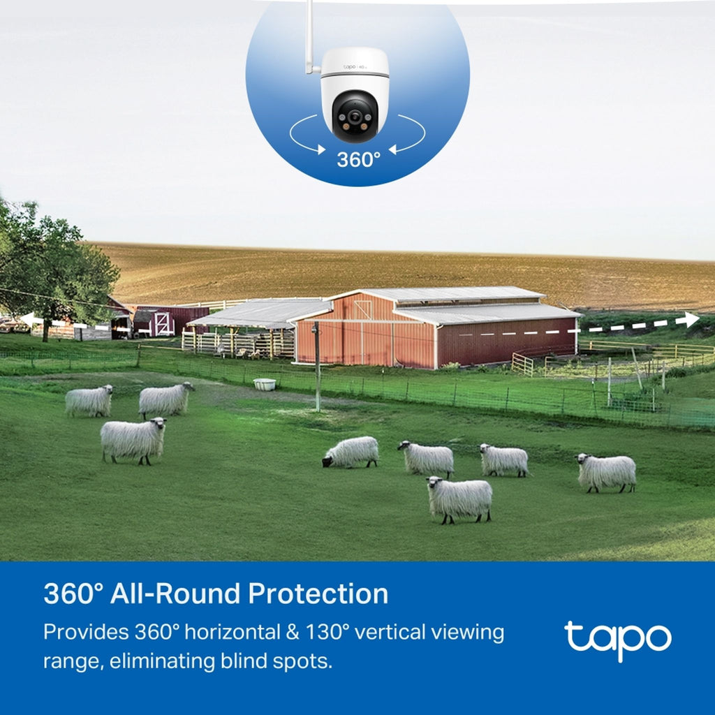 TP-Link TC40GW 1080p Outdoor Pan/Tilt 4G LTE Camera ds:3cae82dc