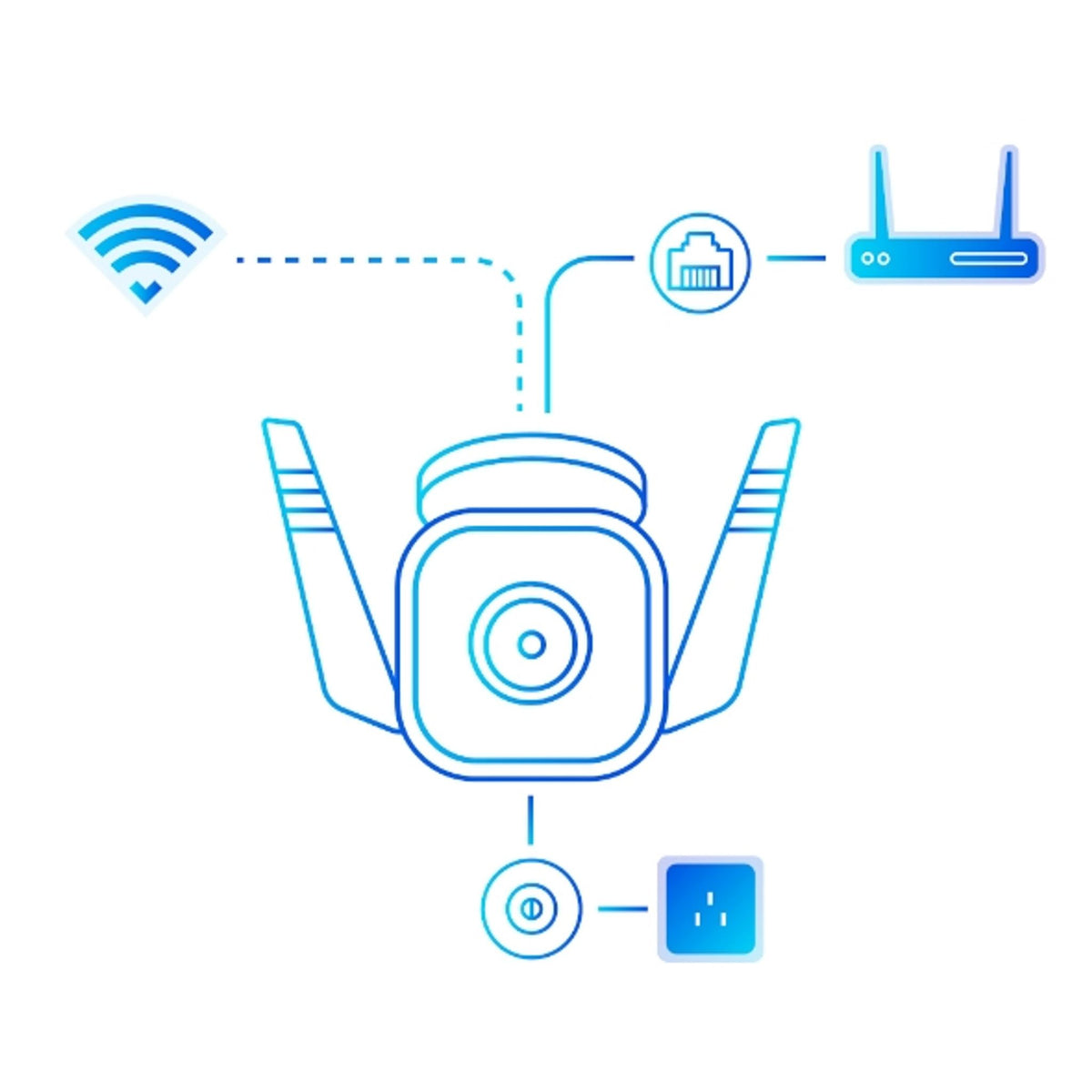 TP-Link TC65 3MP Outdoor Wi-Fi Camera ds:46118e70